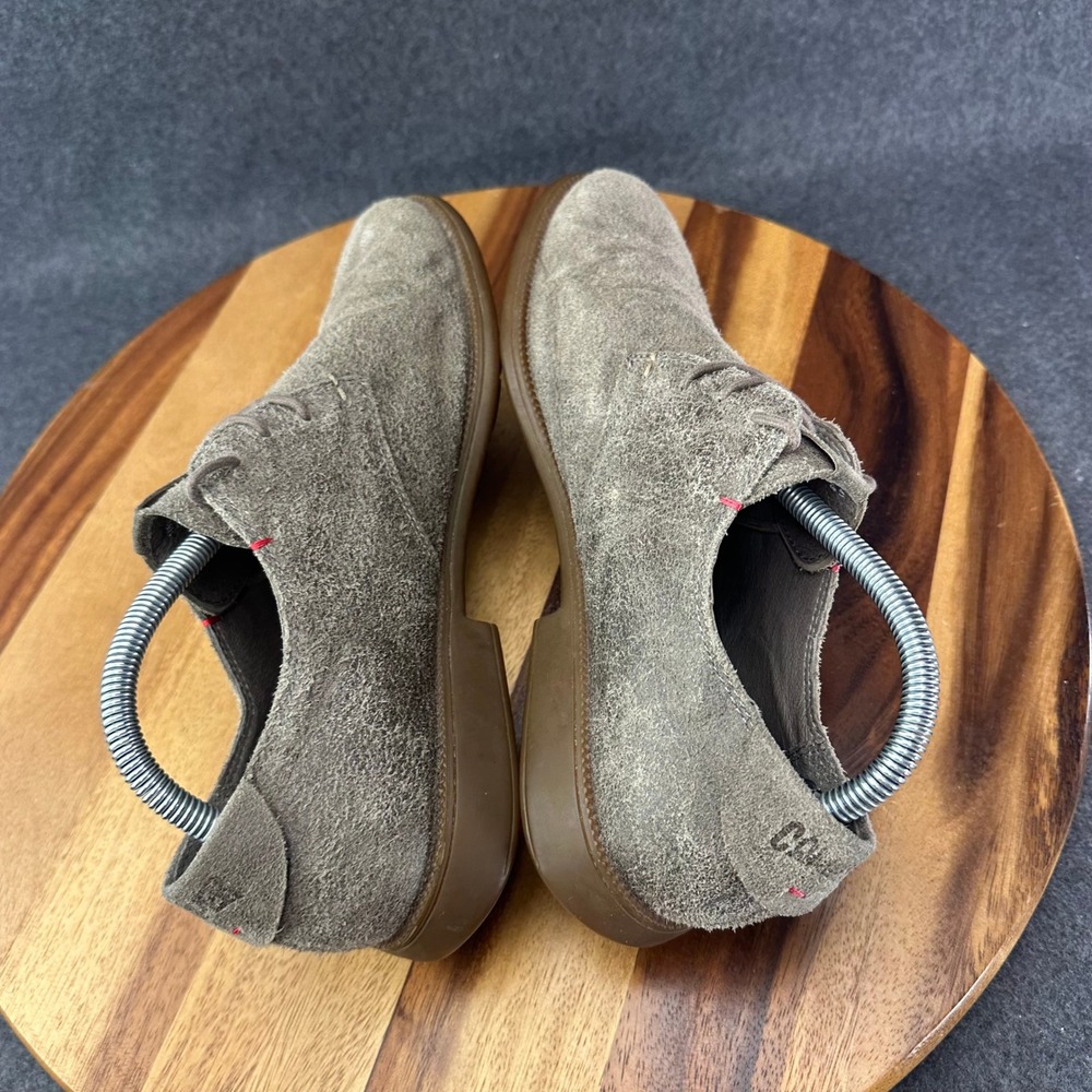 Camper Neuman Taupe Suede Derby Shoes Mens Size 41 US 8 Mil 1913 - Picture 8 of 12